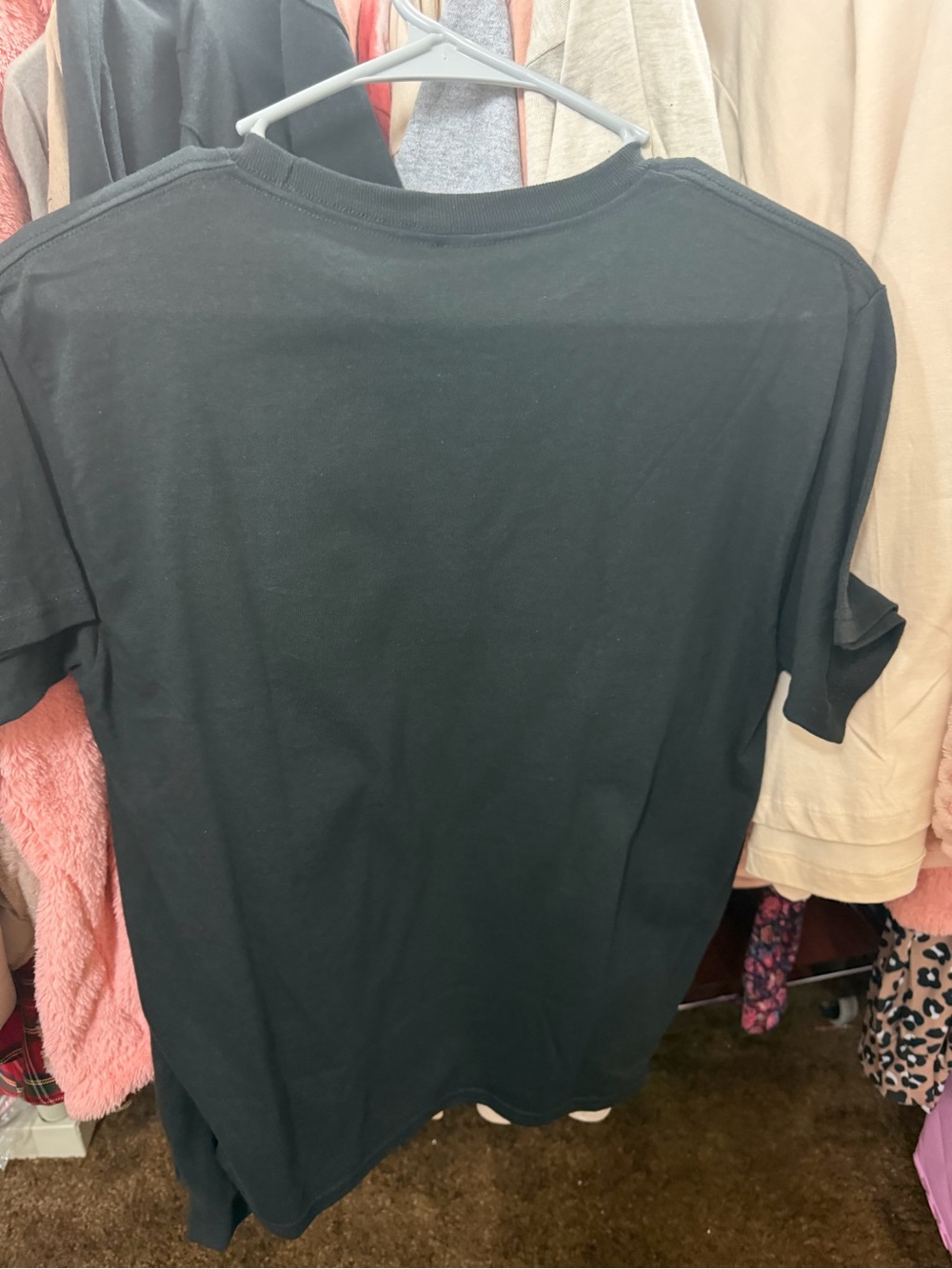 Simply Southern Kids Black Glow-In-The-Dark 'Hey Boo' Halloween Tee - Picture 2 of 3